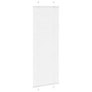 vidaXL pliszírozott redőny Fehér 75x200 cm szövetszélesség 74,4 cm
