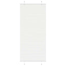 vidaXL pliszírozott redőny Fehér 90x200 cm szövetszélesség 89,4 cm