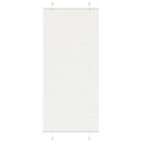vidaXL pliszírozott redőny Fehér 95x200 cm szövetszélesség 94,4 cm
