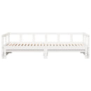 vidaXL fehér tömör fenyőfa kanapéágy matrac nélkül 90 x 200 cm