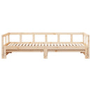 vidaXL tömör fenyőfa kanapéágy matrac nélkül 90 x 190 cm