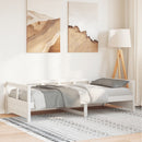 vidaXL fehér tömör fenyőfa kanapéágy matrac nélkül 90 x 200 cm