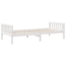 vidaXL fehér tömör fenyőfa gyerekágy matrac nélkül 80 x 200 cm