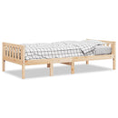vidaXL tömör fenyőfa gyerekágy matrac nélkül 90 x 190 cm
