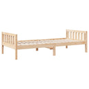 vidaXL tömör fenyőfa gyerekágy matrac nélkül 90 x 190 cm