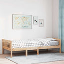 vidaXL tömör fenyőfa gyerekágy matrac nélkül 90 x 190 cm