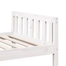 vidaXL fehér tömör fenyőfa gyerekágy matrac nélkül 90 x 190 cm