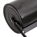 vidaXL fekete vas kerti fűhenger szellőztető tüskékkel 63 L