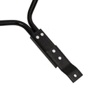 vidaXL fekete vas kerti fűhenger szellőztető tüskékkel 63 L