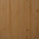 vidaXL MOSS mézbarna tömör fenyőfa görgős szekrény fiókokkal