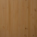 vidaXL MOSS mézbarna tömör fenyőfa görgős szekrény fiókokkal