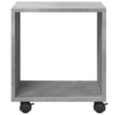 vidaXL betonszürke szerelt fa görgős szekrény 37 x 33 x 42,5 cm