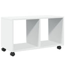 vidaXL fehér szerelt fa görgős szekrény 72 x 33 x 42,5 cm
