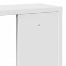 vidaXL fehér szerelt fa fali polc 100 x 15 x 70 cm