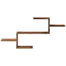 vidaXL antik fa színű szerelt fa fali polc 104 x 15 x 49 cm