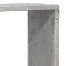 vidaXL betonszürke szerelt fa fali polc 96 x 18 x 60 cm