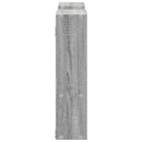 vidaXL szürke sonoma színű szerelt fa fali polc 99 x 15 x 60 cm