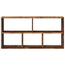 vidaXL antik fa színű szerelt fa fali polc 100 x 25 x 50 cm