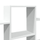 vidaXL fehér szerelt fa fali polc 159 x 18 x 66 cm