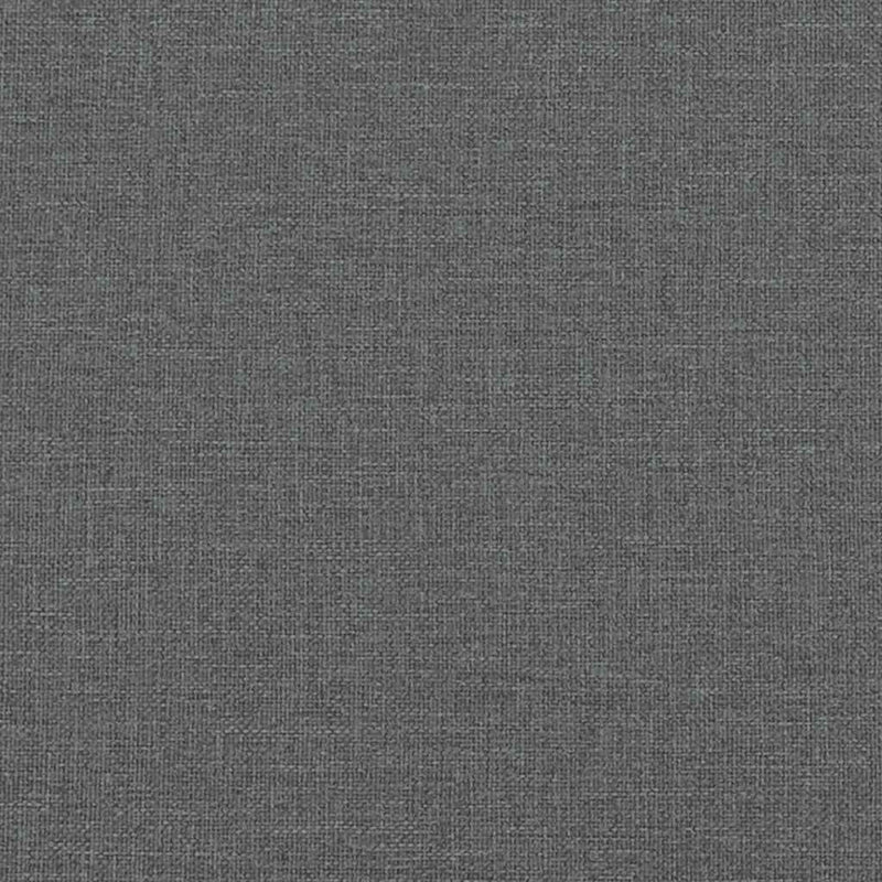 vidaXL sötétszürke szövet pihenőfotel lábtartóval