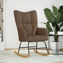 vidaXL barna szövet hintaszék