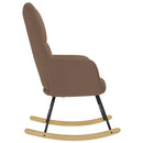 vidaXL barna szövet hintaszék