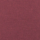 vidaXL borvörös szövet hintaszék lábtartóval