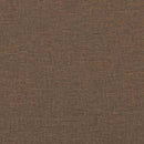 vidaXL barna szövet hintaszék lábtartóval