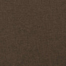 vidaXL sötétbarna szövet zsebrugós matrac gyerekeknek 80 x 160 cm