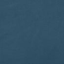 vidaXL sötétkék bársony zsebrugós ágymatrac 100x220x20 cm