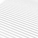 vidaXL fehér H2/H3 keménységű habmatrac 120 x 220 cm