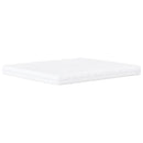 vidaXL fehér H2/H3 keménységű habmatrac 200 x 220 cm