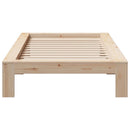 vidaXL tömör fenyőfa ágy matrac nélkül 90 x 200 cm