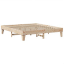 vidaXL tömör fenyőfa ágy matrac nélkül 200 x 200 cm