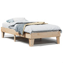 vidaXL tömör fenyőfa ágy matrac nélkül 90 x 200 cm