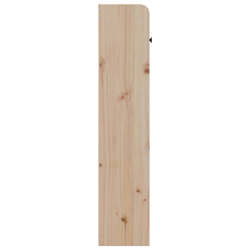 vidaXL tömör fenyőfa fejtámla tárolóval 180 cm