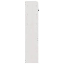vidaXL fehér tömör fenyőfa fejtámla tárolóval 90 cm