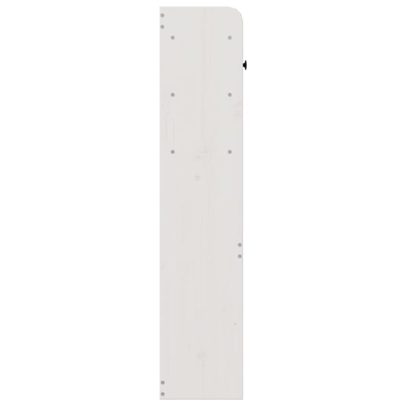vidaXL fehér tömör fenyőfa fejtámla tárolóval 75 cm