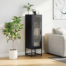 vidaXL antracitszürke acél magasszekrény 36x39x123 cm