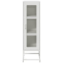 vidaXL acél magasszekrény 36x39x123 cm