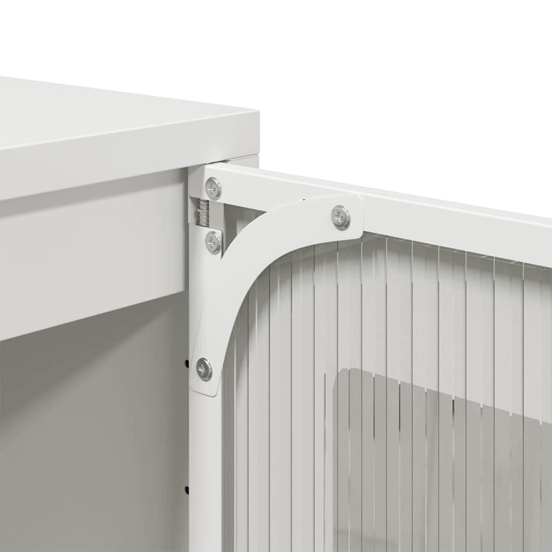 vidaXL acél magasszekrény 36x39x123 cm