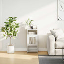 vidaXL fehér hidegen hengerelt acél éjjeliszekrény 36x39x78 cm