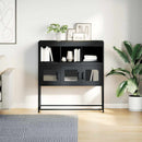 vidaXL antracit hidegen hengerelt acél tálalószekrény 100,5x39x107 cm