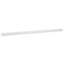 vidaXL Lépcsőélvédők 10 pcs Ezüst 67 x 3 x 2 cm Alumínium