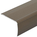 vidaXL Lépcsőélvédők 30 pcs Barna 67 x 3 x 2 cm Alumínium