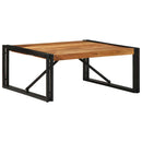 vidaXL tömör akácfa dohányzóasztal 80x80x35 cm