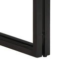 vidaXL többszínű tömör újrahasznosított fa dohányzóasztal 50x50x35 cm