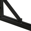 vidaXL többszínű tömör újrahasznosított fa dohányzóasztal 50x50x35 cm