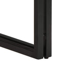 vidaXL tömör akácfa dohányzóasztal 50x50x35 cm