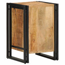 vidaXL Éjjeli szekrény 40x40x59 cm tömör durva fa mangó